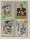 9328600 Football  4 RARE Old Cards! LOOK NM