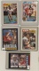 9328604 Football  J Montana 5 Old Cards! LOOK NM     