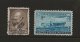 USA, 2 stamps with PSA qualitet. 1 used and 1 in mint