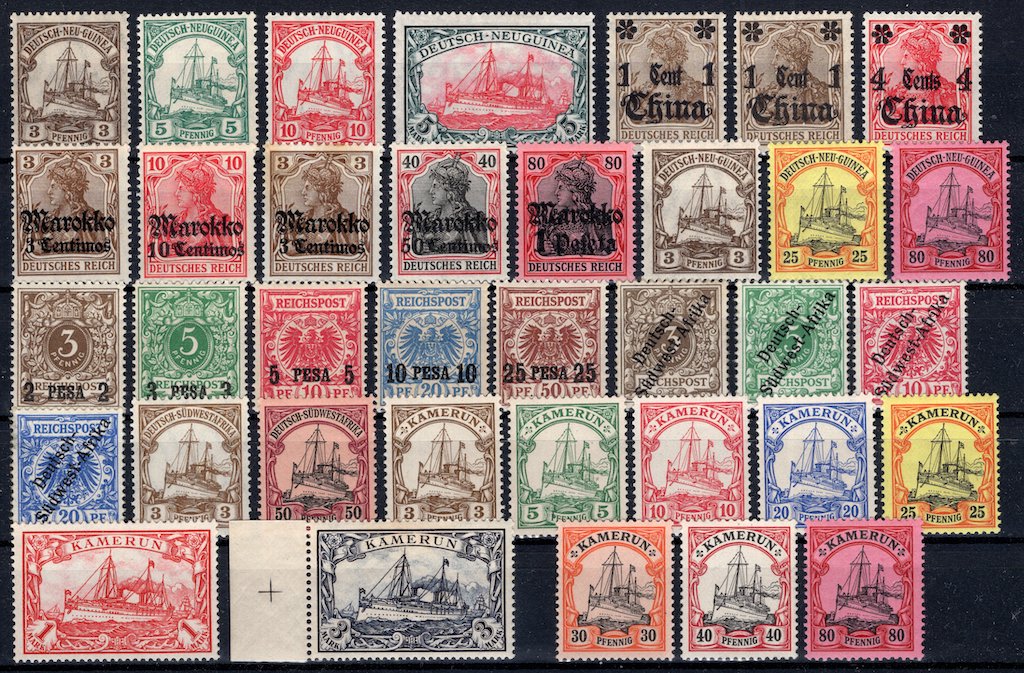 ST CHRIS-NEVIS # 132-134, 139-142 VF NH CAT.$ 52.00