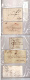 9861728 Italy 3x Scarce Old Stampless COVERS