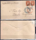 9863776 Norway Sc 20 XF Used PAIR RARE on COVER CV 1000$   