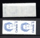 9907379 Canada QEII Scarce IMPERF Between Pair HiCV