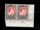 9910694 Kenya U-T VF NH   OG QEII 1&pound; PAIR Fresh! LOOK