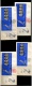 9913577 Russia 4x Scarce FDC Sheets SPACE 1962 WOW!