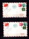 9914813 India 2x Scarce Rocket COVERS LOOK
