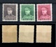9914950 Belgium Sc 234-6 VFNH CV 270$ RR Quality