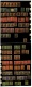9916318 SAAR Sc 41/58 VF NH/LH-Used CDS Some Signed STUDY