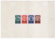 German Empire: 1933 Mint Souvenir Sheet Nothilfe