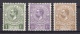 Monaco: 1910 Better Mint Set Postage Dues Yvert 8/10
