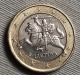 Lithuanian coin 1€ 2015 (MBC)