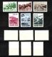 Belgium 1953 - Tourism Semi postal set Sc. 538-543