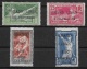 French Lebanon: 1924 Olympic Games Overprint Set Mint