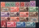 Egypt: Lot Older Mint Stamps "Palestine" Overprints