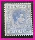 P2Ttt86 Bahamas 1943 3d Blue M $3.30