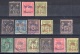 French Port Lagos & Vathy: Lot Old Used & Mint Stamps