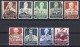 German Empire: 1934 Used Set Nothilfe Professions