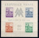 Soviet Zone West Saxony: Souv Sheet Leipzig Fair MNH