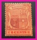 P2Ttr56 Mauritius 1904 6c CAM Mint $19