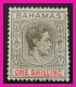 P2Ttt87 Bahamas 1944  1/- Mint $24