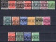 Bizone: Posthorn Band Overprint on Numerals MNH Set