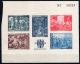Spain: Beneficencia 1939 Imperforated Souv. Sheet